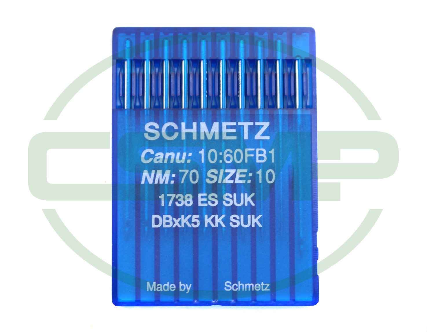 1738ES SUK SIZE 70 PACK OF 10 NEEDLES SCHMETZ