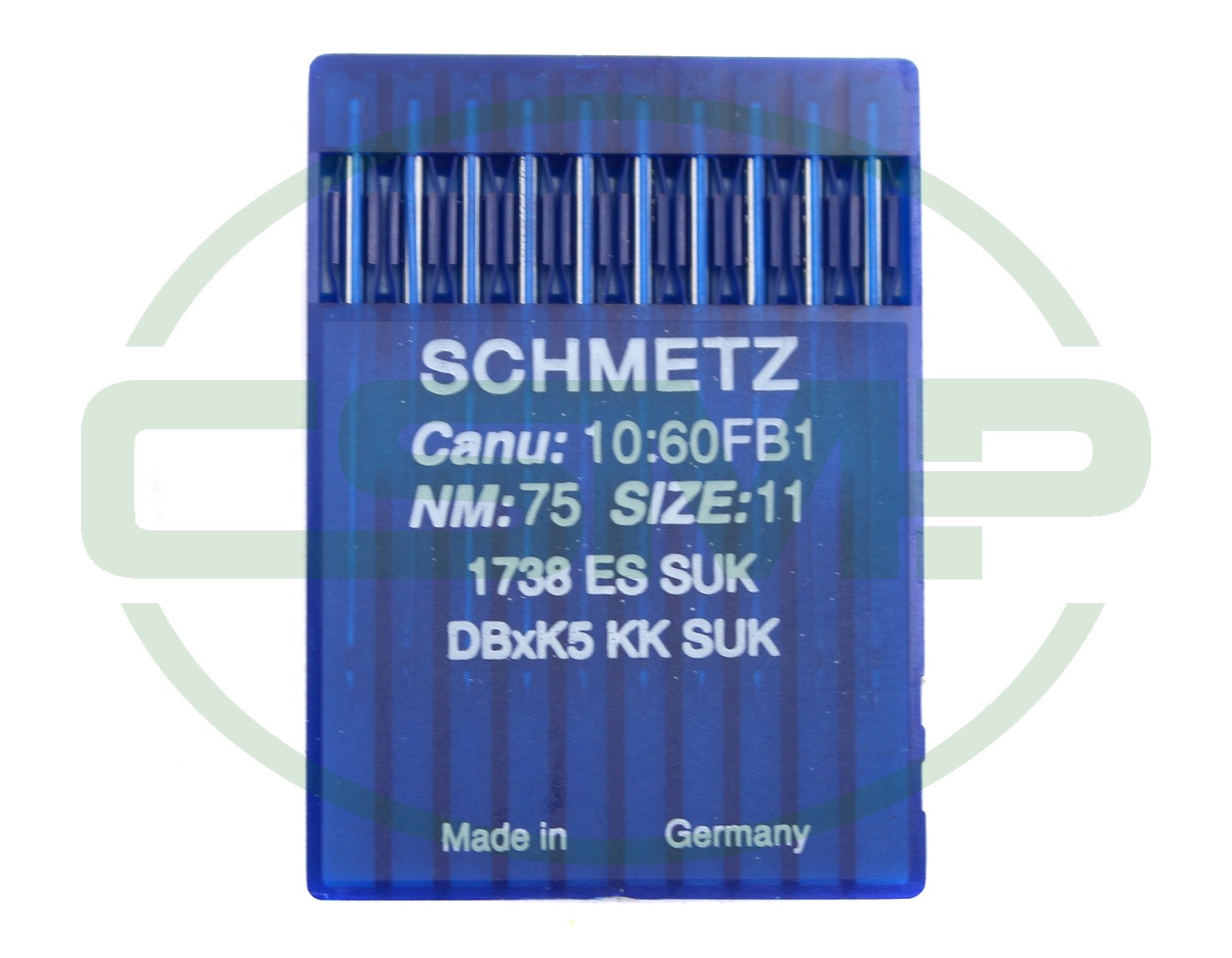 1738ES SUK SIZE 75 PACK OF 10 NEEDLES SCHMETZ