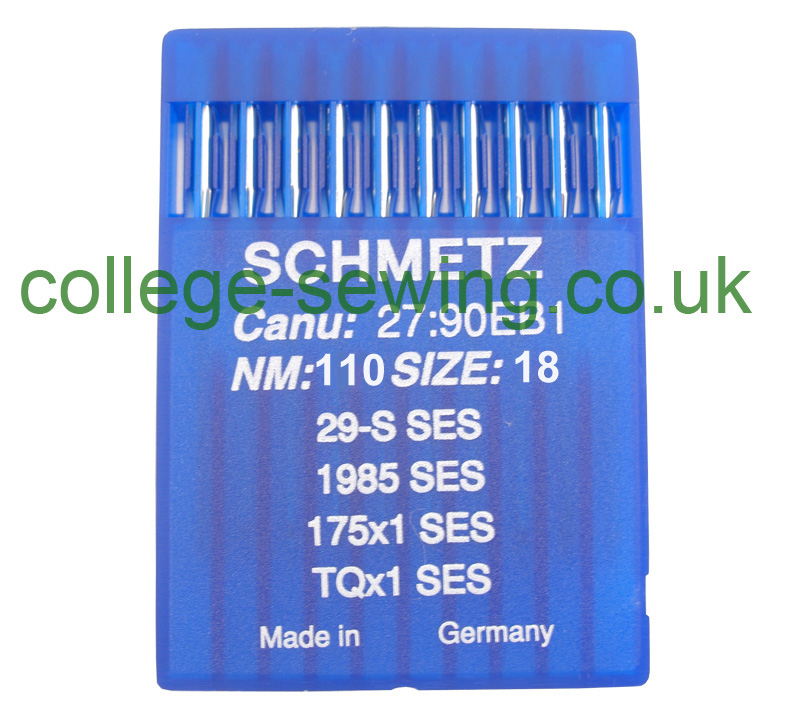 175X1 SES SIZE 110 PACK OF 10 NEEDLES SCHMETZ