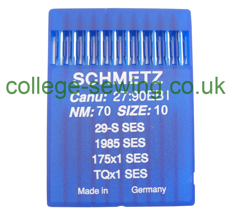 175X1 SES SIZE 70 PACK OF 10 NEEDLES SCHMETZ