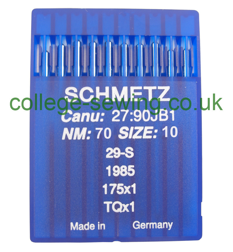 175X1 SIZE 70 PACK OF 10 NEEDLES SCHMETZ