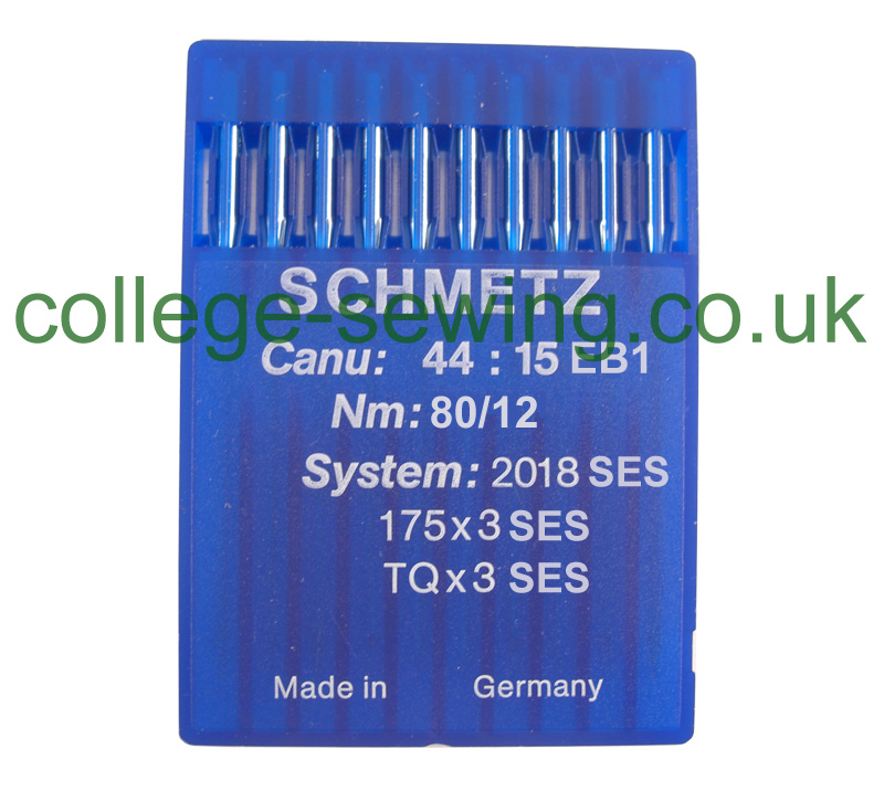 175X3 SES SIZE 80 PACK OF 10 NEEDLES SCHMETZ DISCONTINUED
