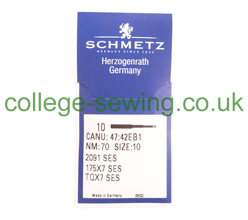 175X7 SES SIZE 70 PACK OF 10 NEEDLES SCHMETZ