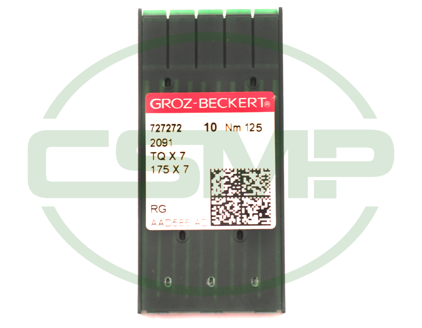 175X7 SIZE 125 PACK OF 10 NEEDLES GROZ BECKERT
