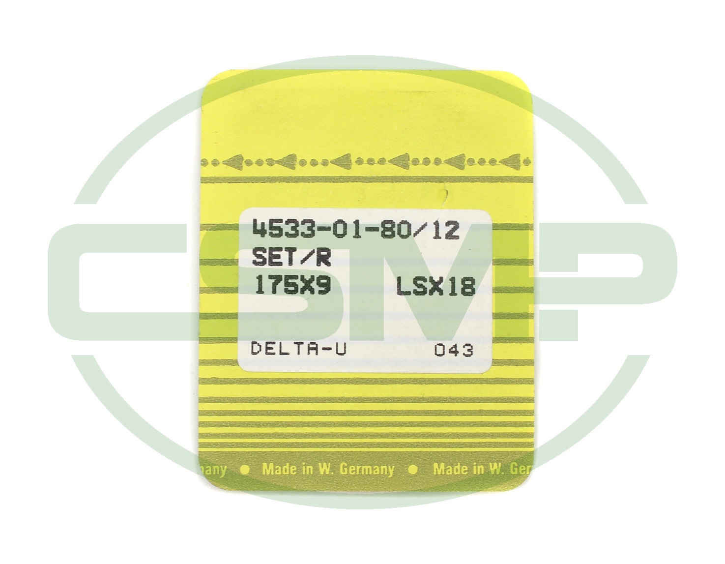 175X9X80 SINGER PACK OF 10 NEEDLES 4533-01 DISCONTINUED