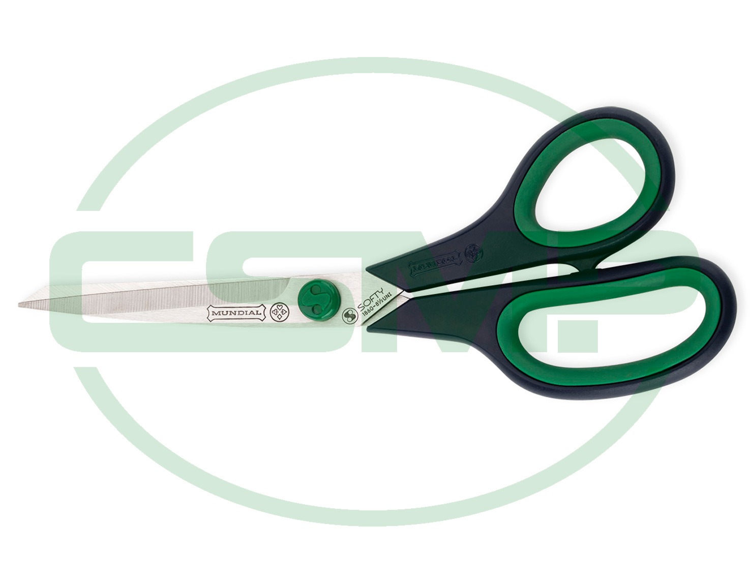 1860 8-1/2" SOFT GRIP SCISSOR BLUE/GREEN