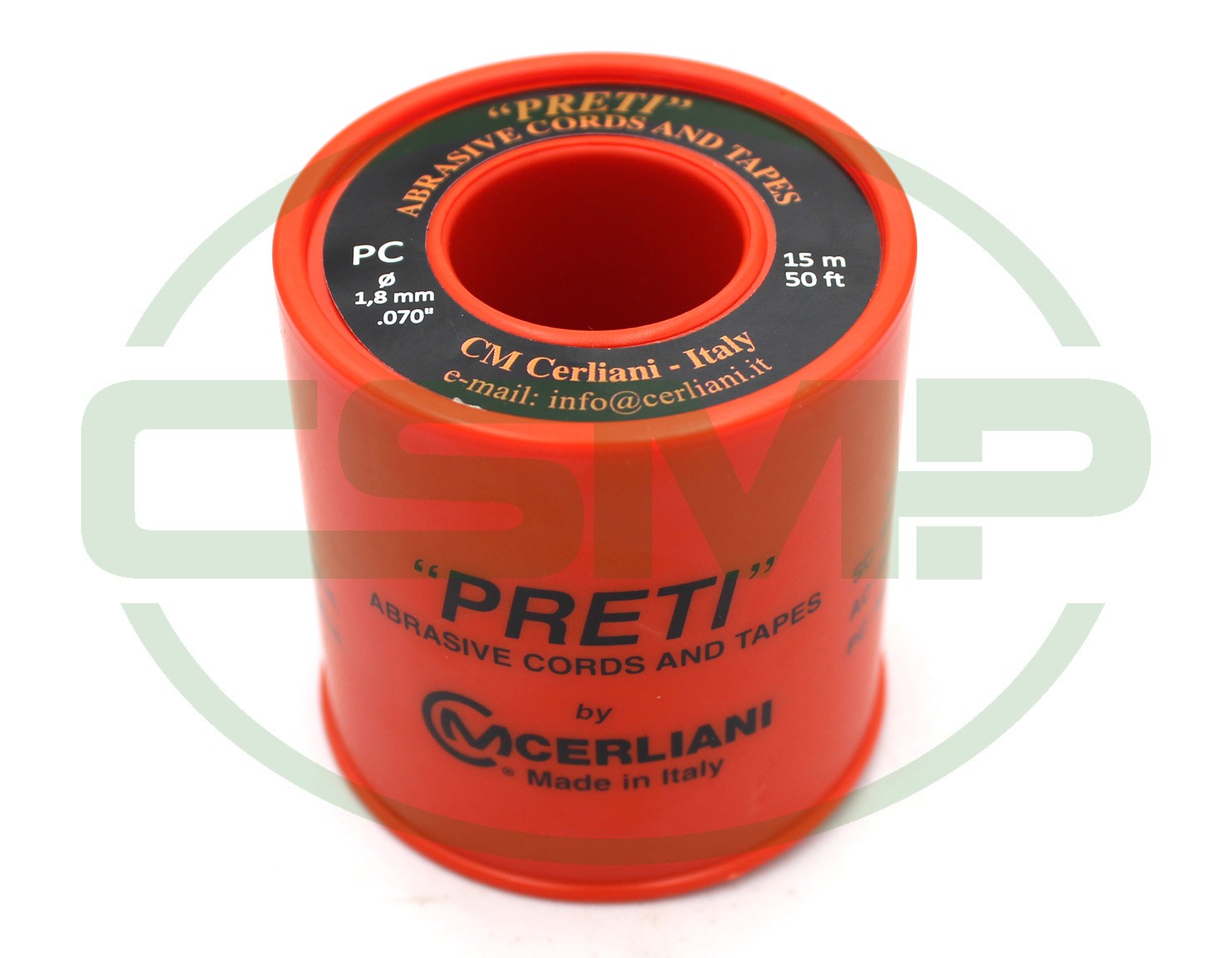 18PC15 1.8MM X 15M 280GRIT PRETI POLISHING CORD