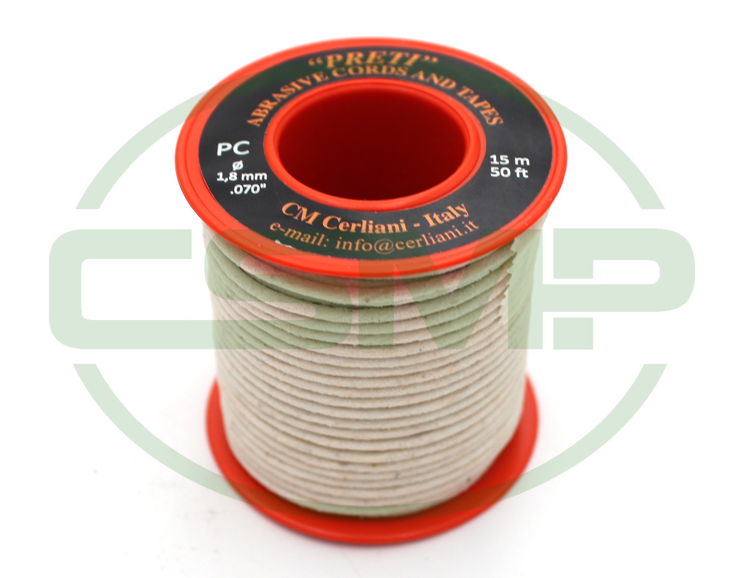 18PC15 1.8MM X 15M 280GRIT PRETI POLISHING CORD