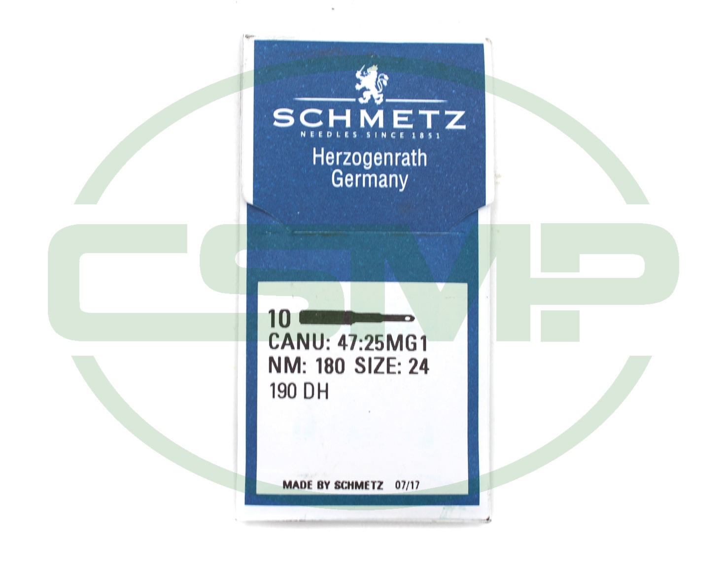 190DH SIZE 180 PACK OF 10 NEEDLES SCHMETZ