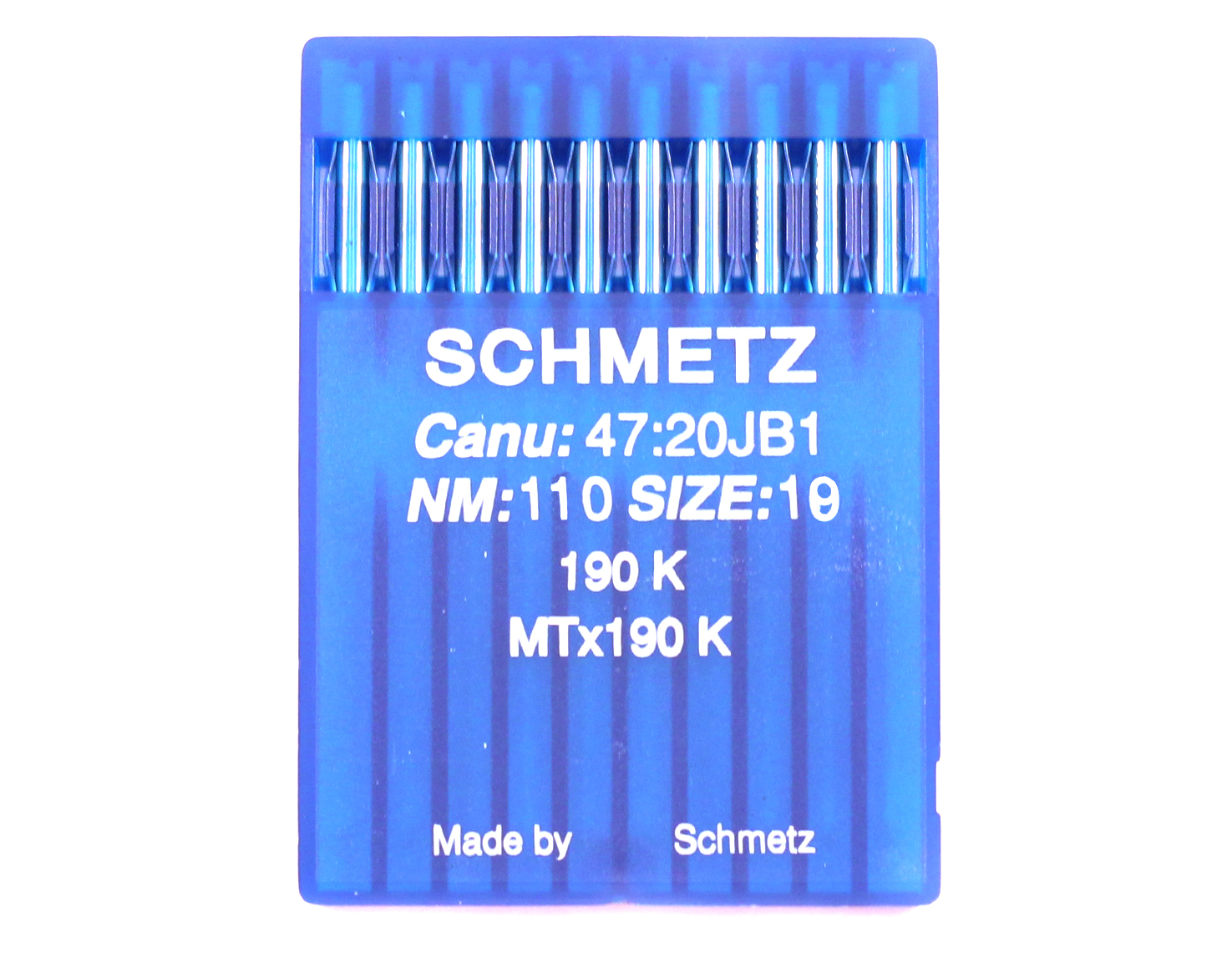 190K SIZE 110 PACK OF 10 NEEDLES SCHMETZ