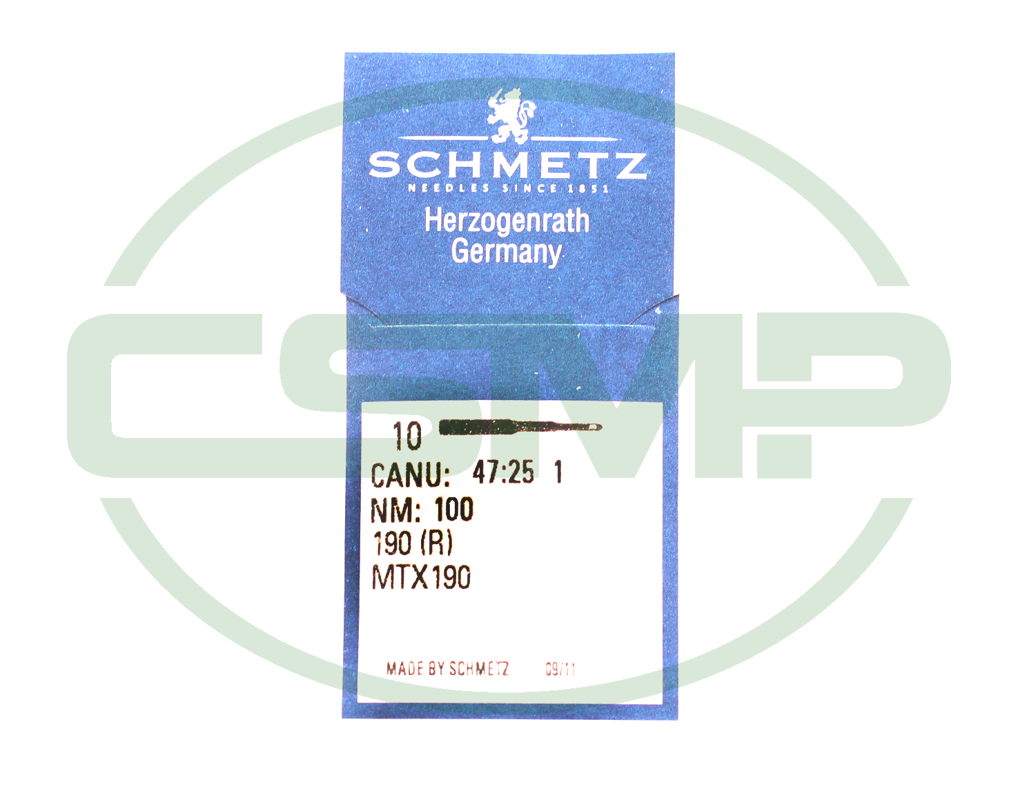 190R SIZE 100 PACK OF 10 NEEDLES SCHMETZ