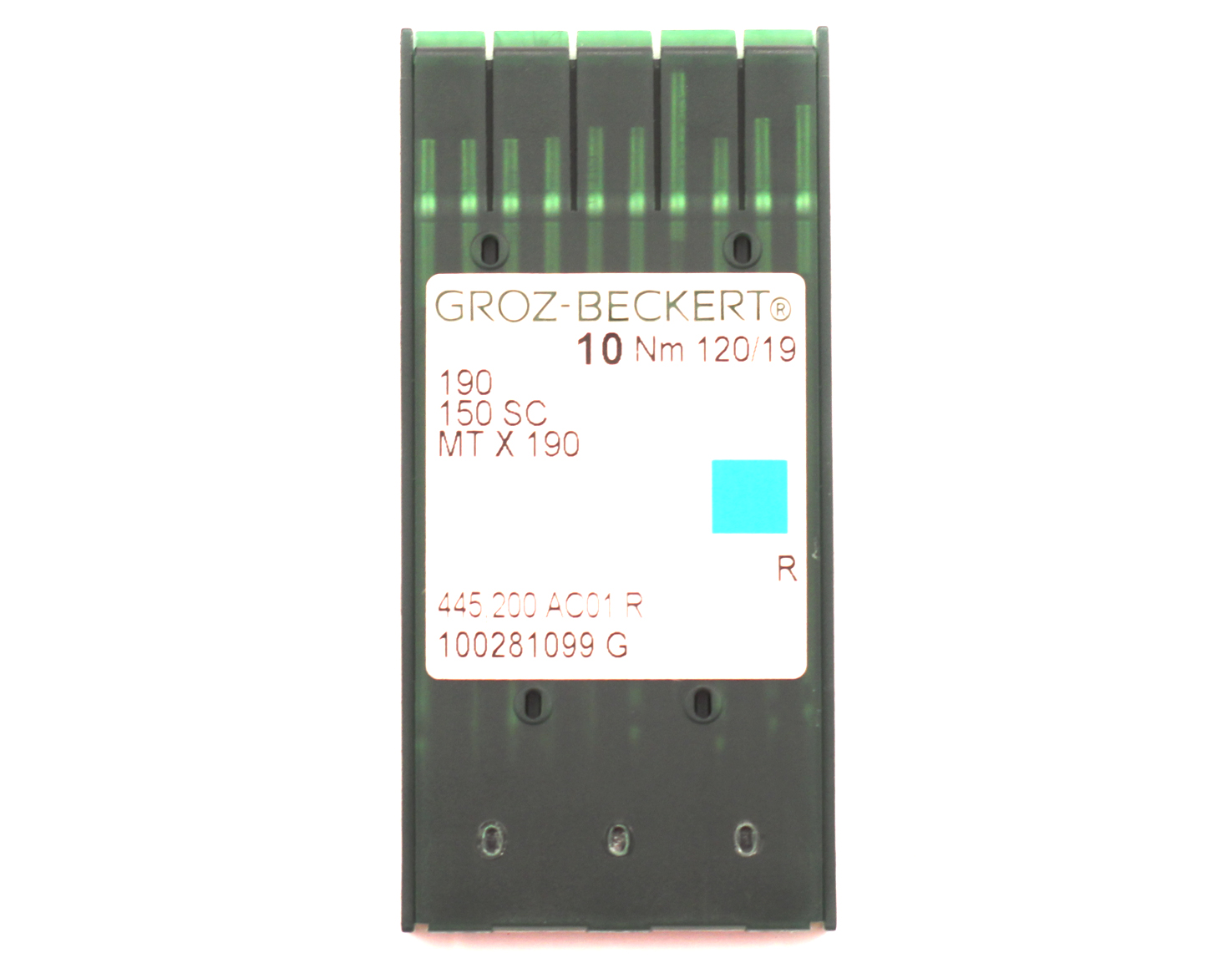 190R SIZE 120 PACK OF 10 NEEDLES GROZ BECKERT