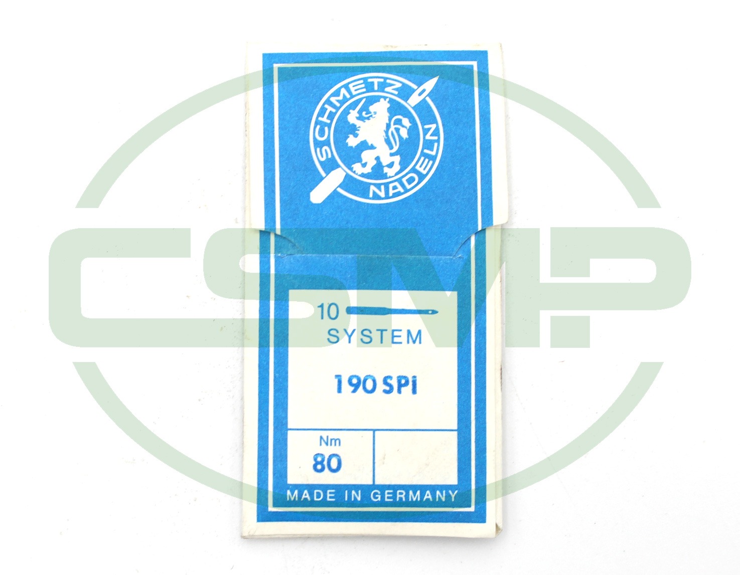 190 SPI SIZE 80 PACK OF 10 NEEDLES SCHMETZ DISCONTINUED