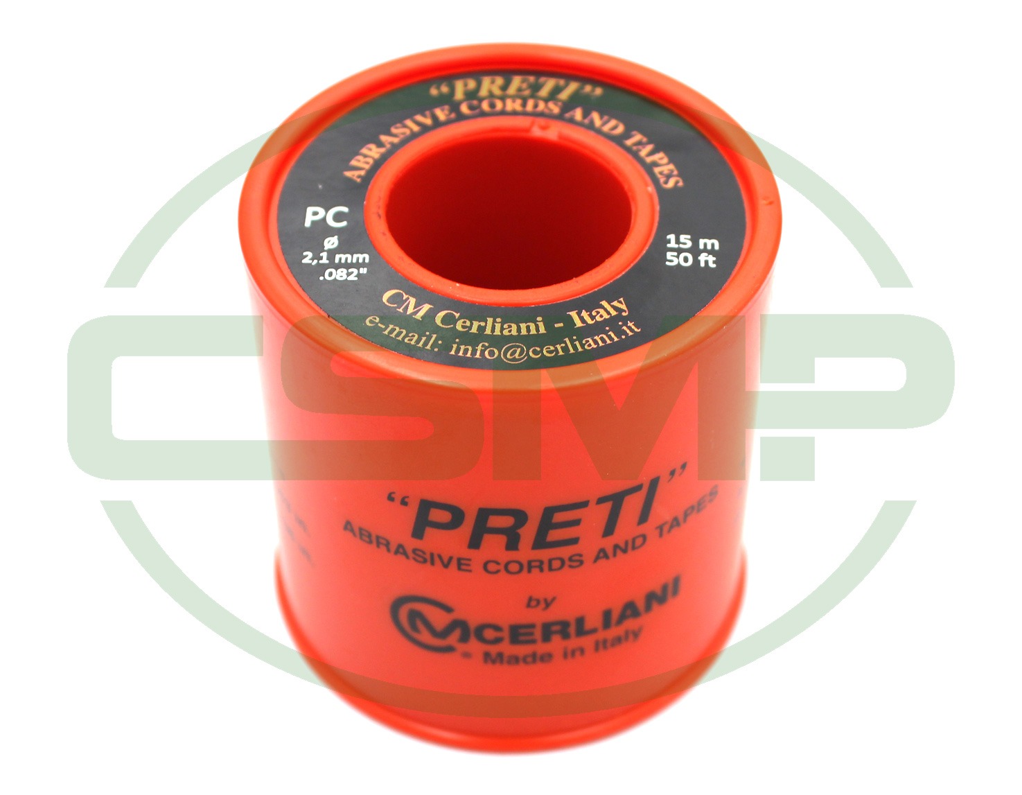 21PC15 2.1MM X 15M 280GRIT PRETI POLISHING CORD