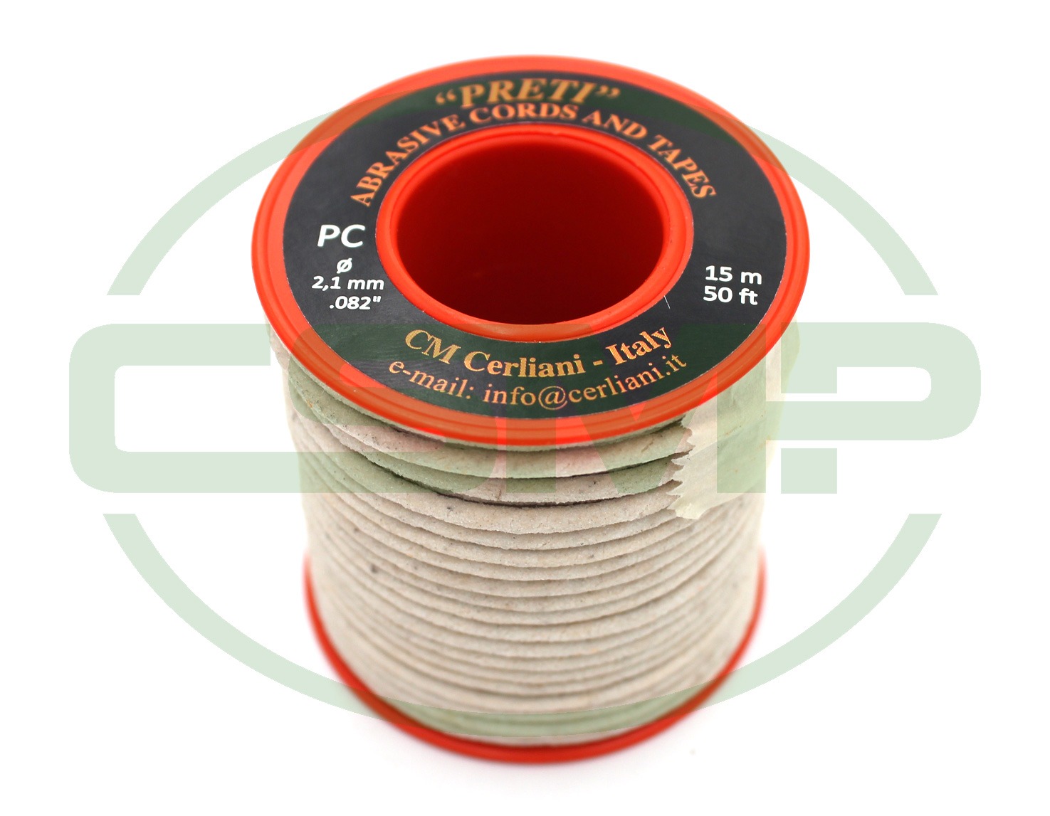 21PC15 2.1MM X 15M 280GRIT PRETI POLISHING CORD