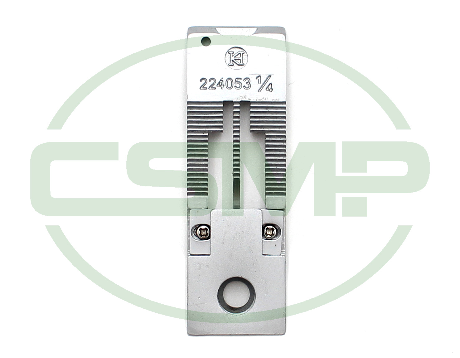 224053X1/4 6.4MM GAUGE NEEDLE PLATE FOR 10MM TAPE INSERT SINGER 112W