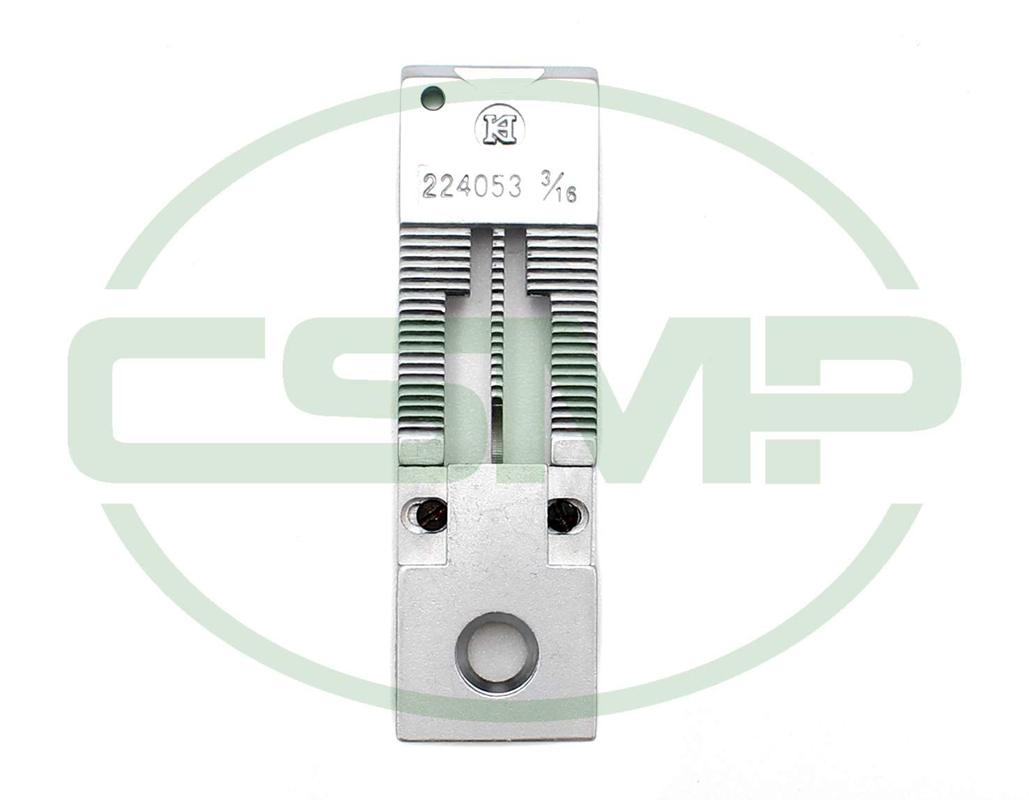 224053X3/16 4.8MM GAUGE NEEDLE PLATE FOR 8MM TAPE INSERT SINGER 112W