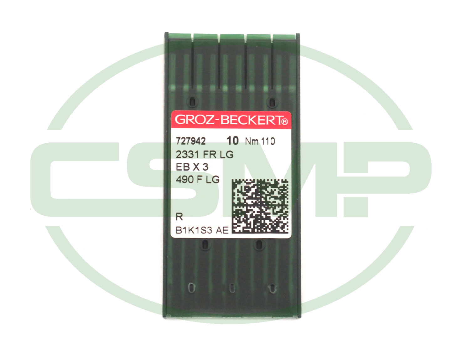 2331FLG SIZE 110 PACK OF 10 NEEDLES GROZ BECKERT