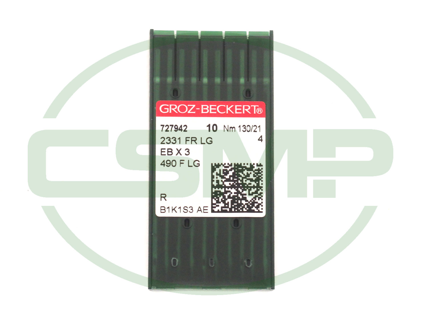 2331FLG SIZE 130 PACK OF 10 NEEDLES GROZ BECKERT