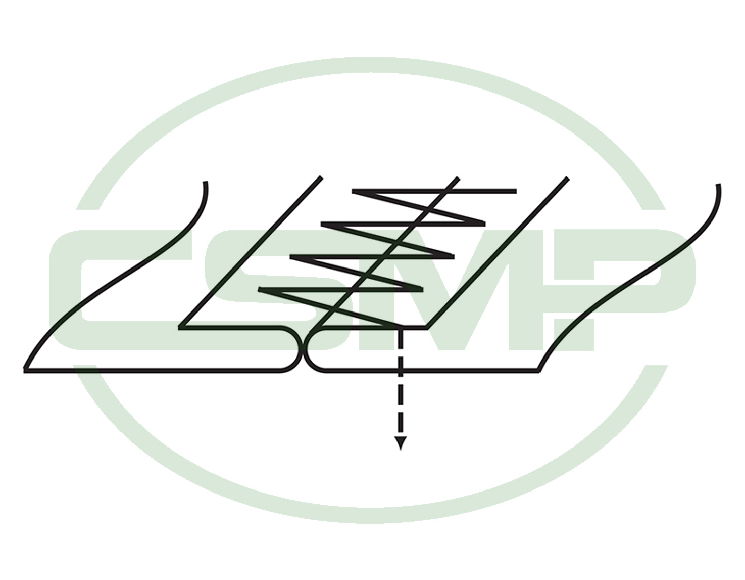 23768 ZIG ZAG FOOT WITH CENTRE GUIDE 107, 457