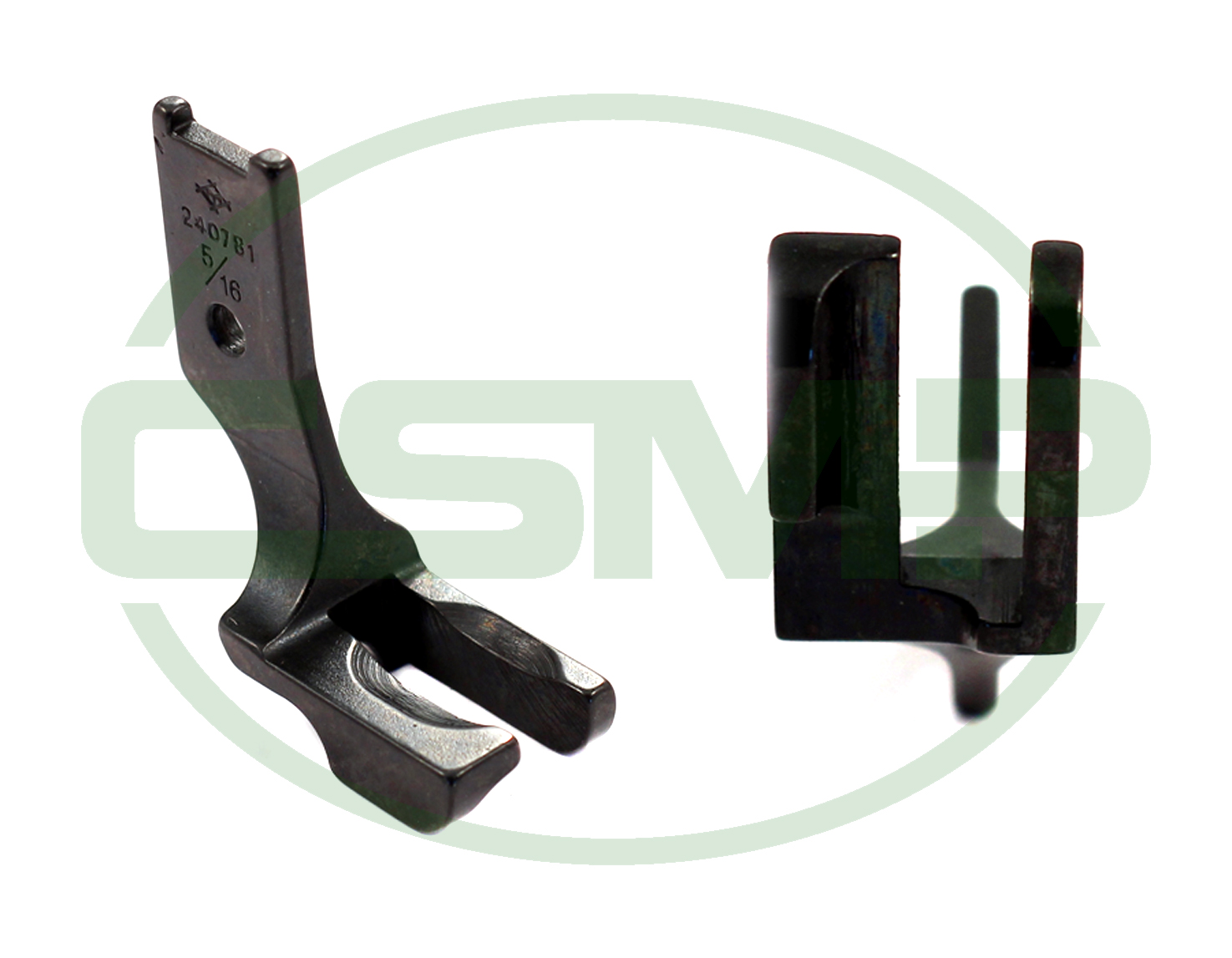 240781X5/16 OUTSIDE PIPING FOOT 111W WITH CUT OUT
