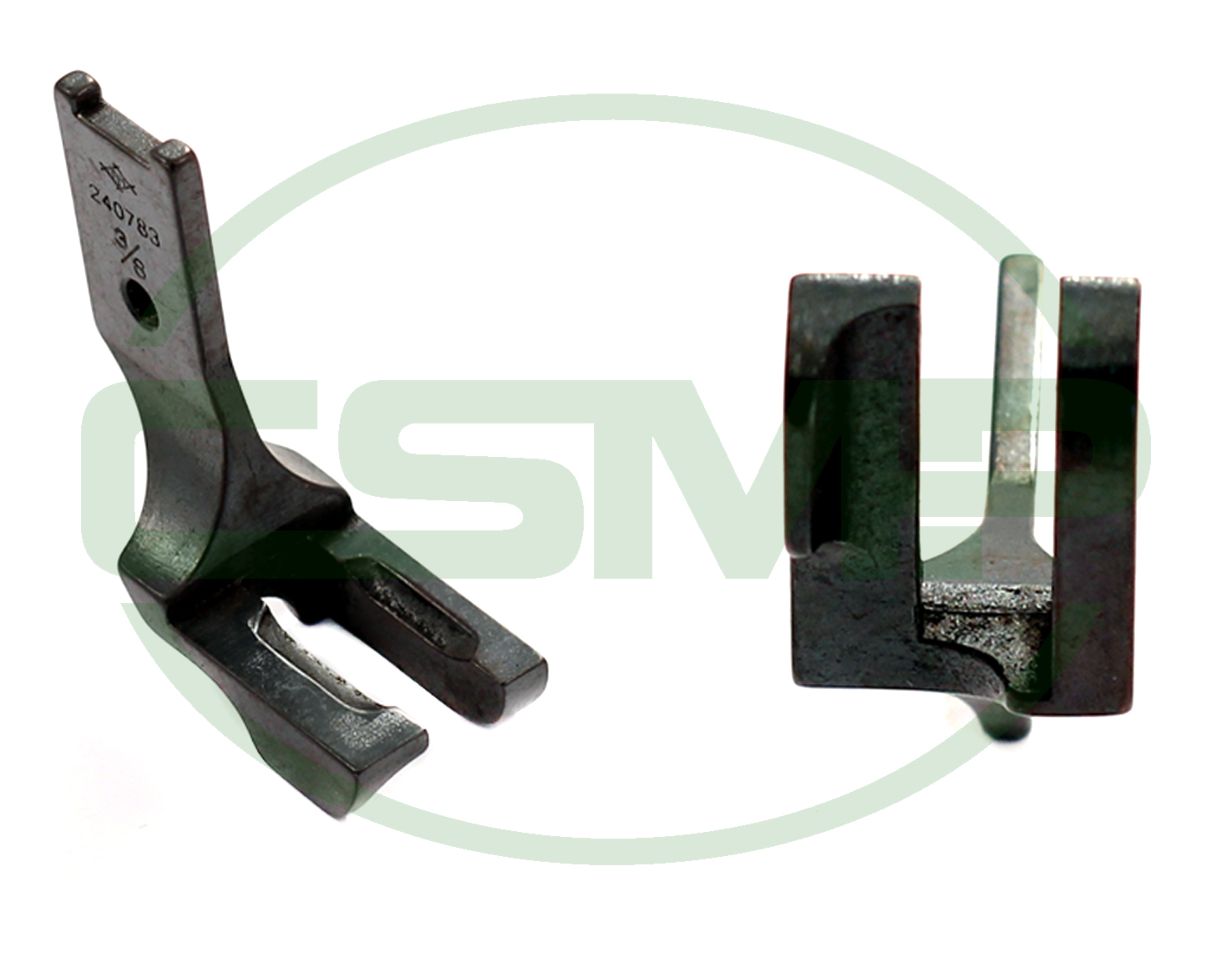 240783X3/8 OUTSIDE PIPING FOOT 111W WITH CUT OUT