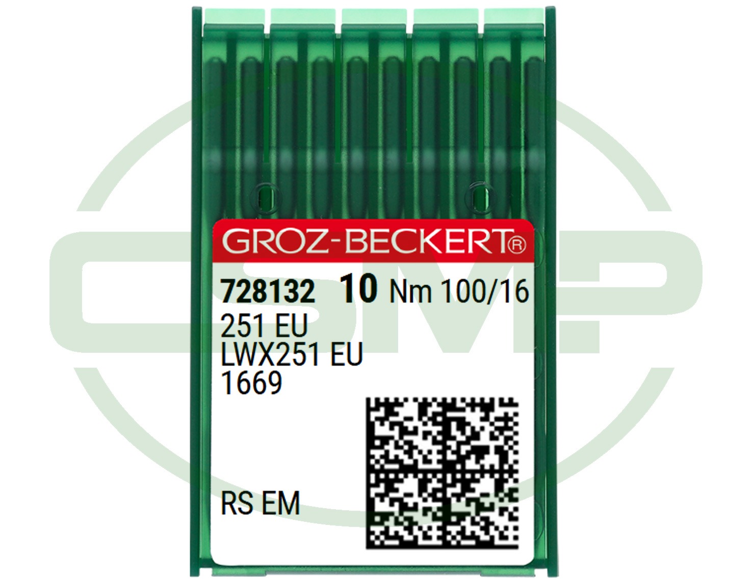 251EU SIZE 100 PACK OF 10 NEEDLES GROZ BECKERT