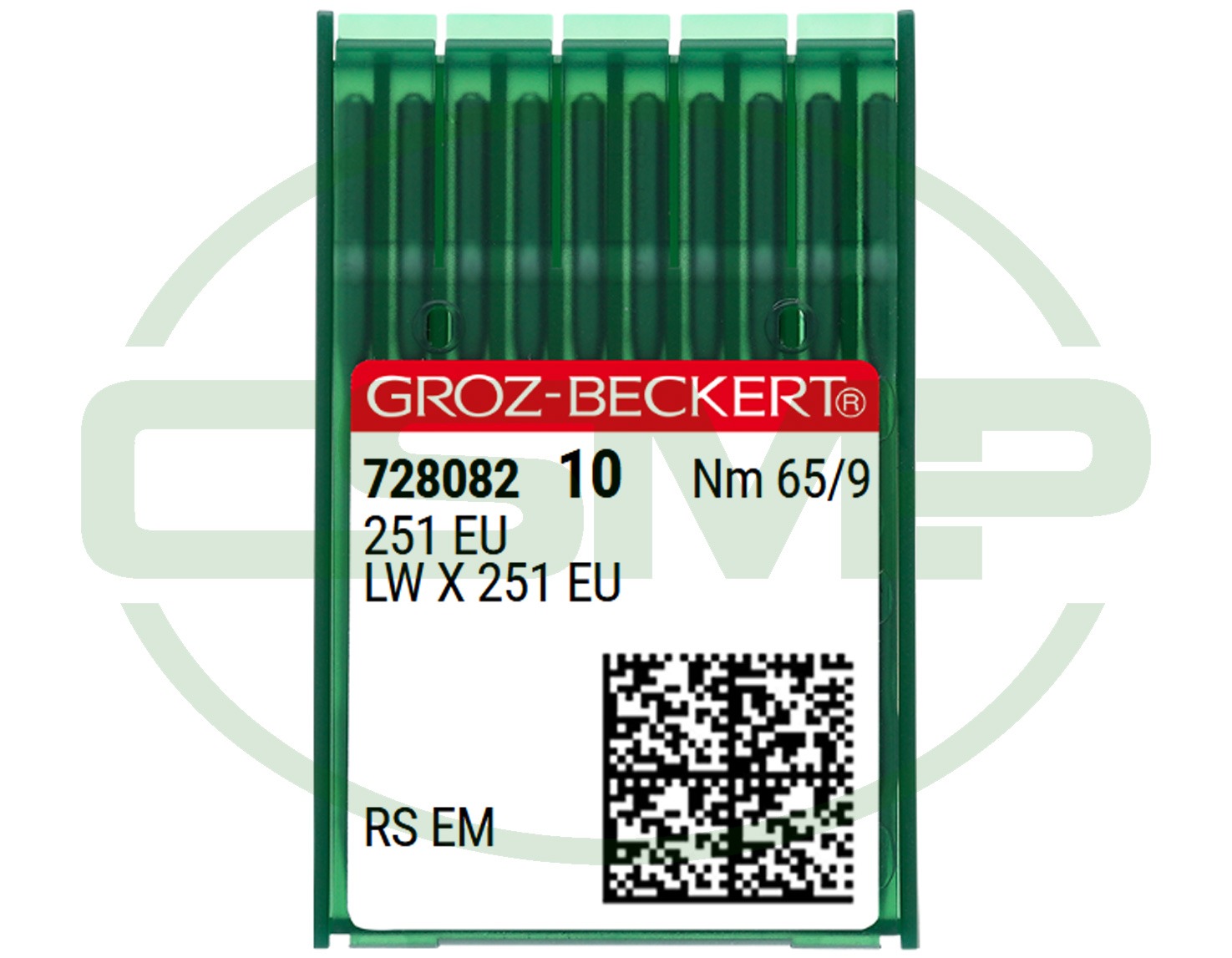 251EU SIZE 65 PACK OF 10 NEEDLES GROZ BECKERT