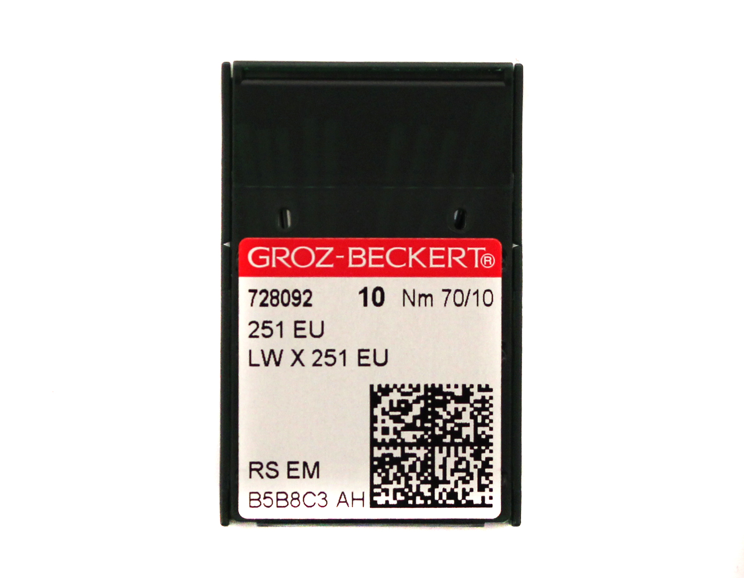 251EU SIZE 70 PACK OF 10 NEEDLES GROZ BECKERT