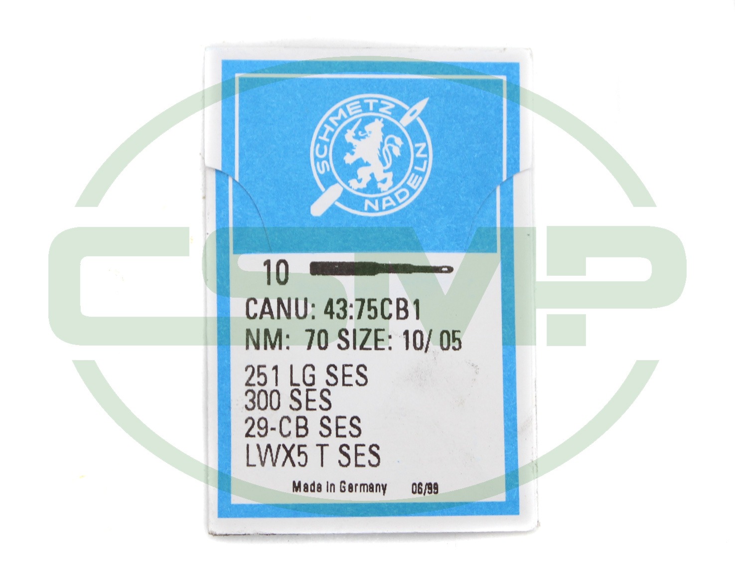 251LGSES SIZE 70 PACK OF 10 NEEDLES SCHMETZ DISCONTINUED