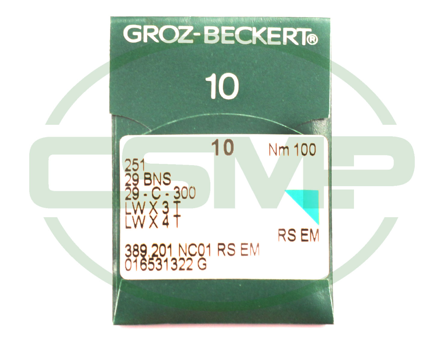 251 SIZE 100 PACK OF 10 NEEDLES GROZ BECKERT