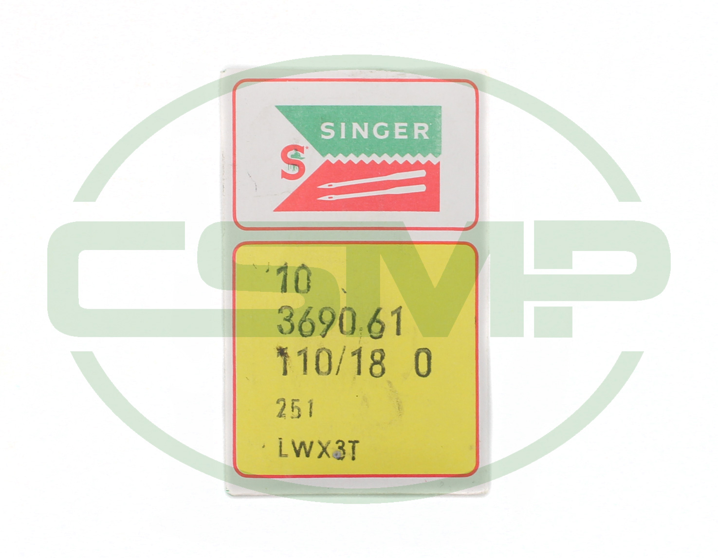 251 SIZE 110 PACK OF 10 NEEDLES SINGER DISCONTINUED