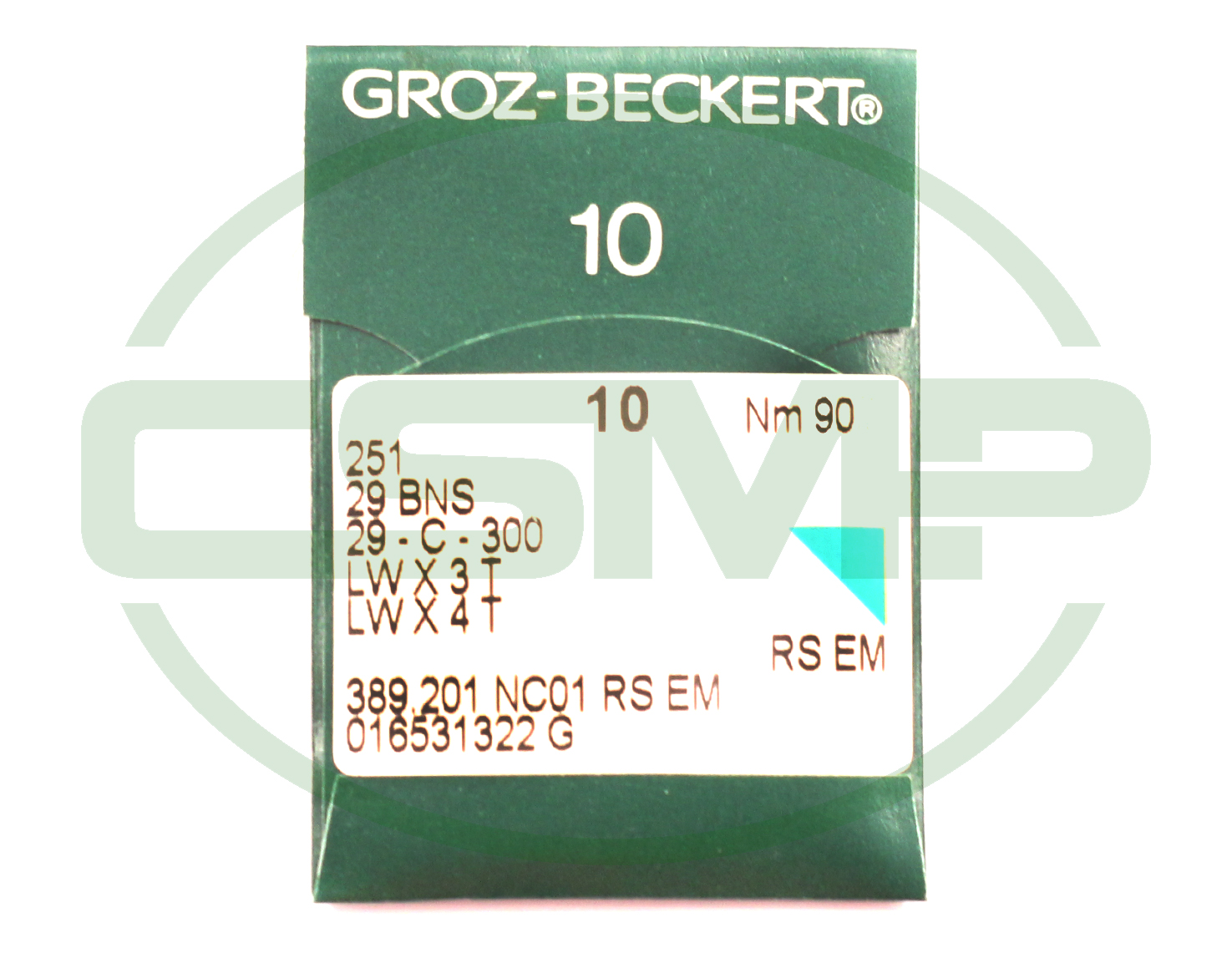251 SIZE 90 PACK OF 10 NEEDLES GROZ BECKERT