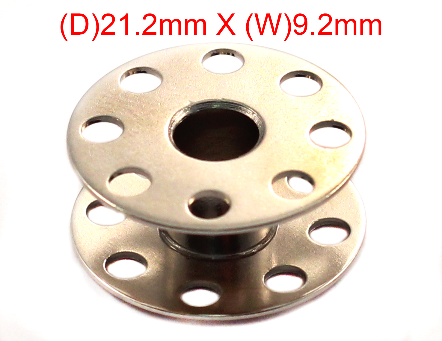 270010 = 22932909 STEEL BOBBIN WITH HOLES SEKI JAPAN