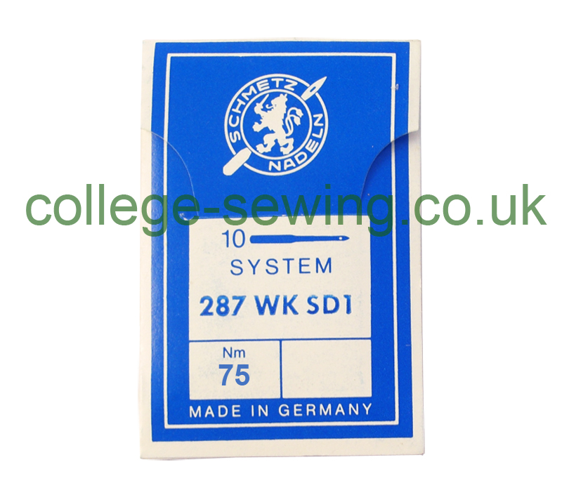 287WKHSD1 SIZE 75 PACK OF 10 NEEDLES SCHMETZ DISCONTINUED