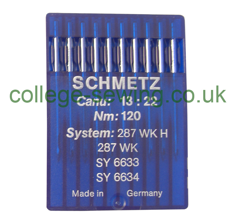 287WKH SIZE 120 PACK OF 10 NEEDLES SCHMETZ DISCONTINUED