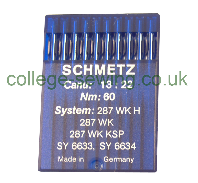 287WKH SIZE 60 PACK OF 10 NEEDLES SCHMETZ