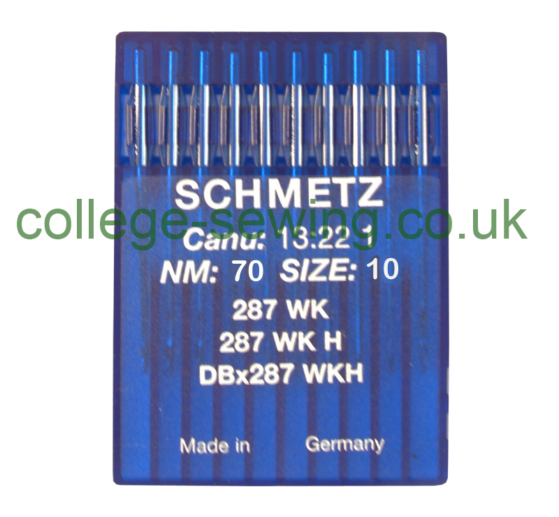 287WKH SIZE 70 PACK OF 10 NEEDLES SCHMETZ