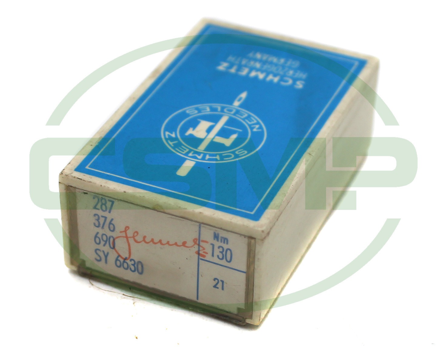 287 SIZE 130 PACK OF 10 NEEDLES SCHMETZ DISCONTINUED
