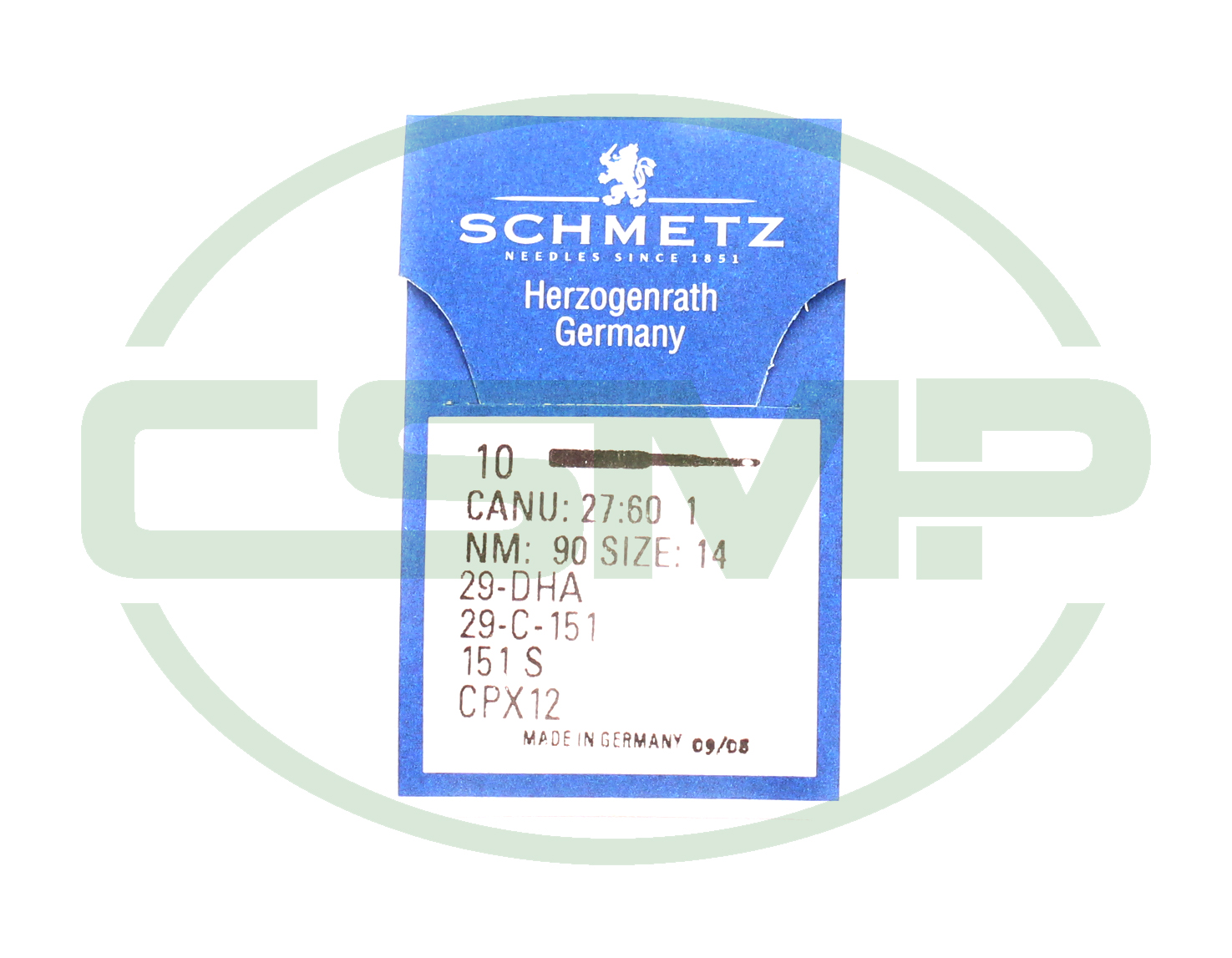 29C151 SIZE 90 PACK OF 10 HOOK NEEDLE SCHMETZ