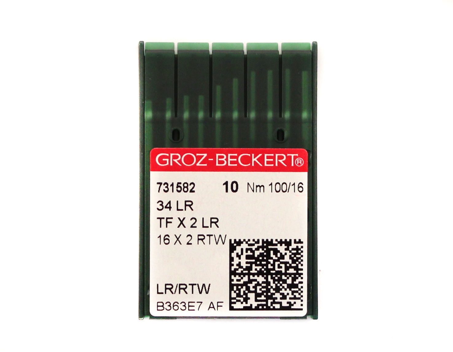 34LR SIZE 100 PACK OF 10 NEEDLES GROZ BECKERT