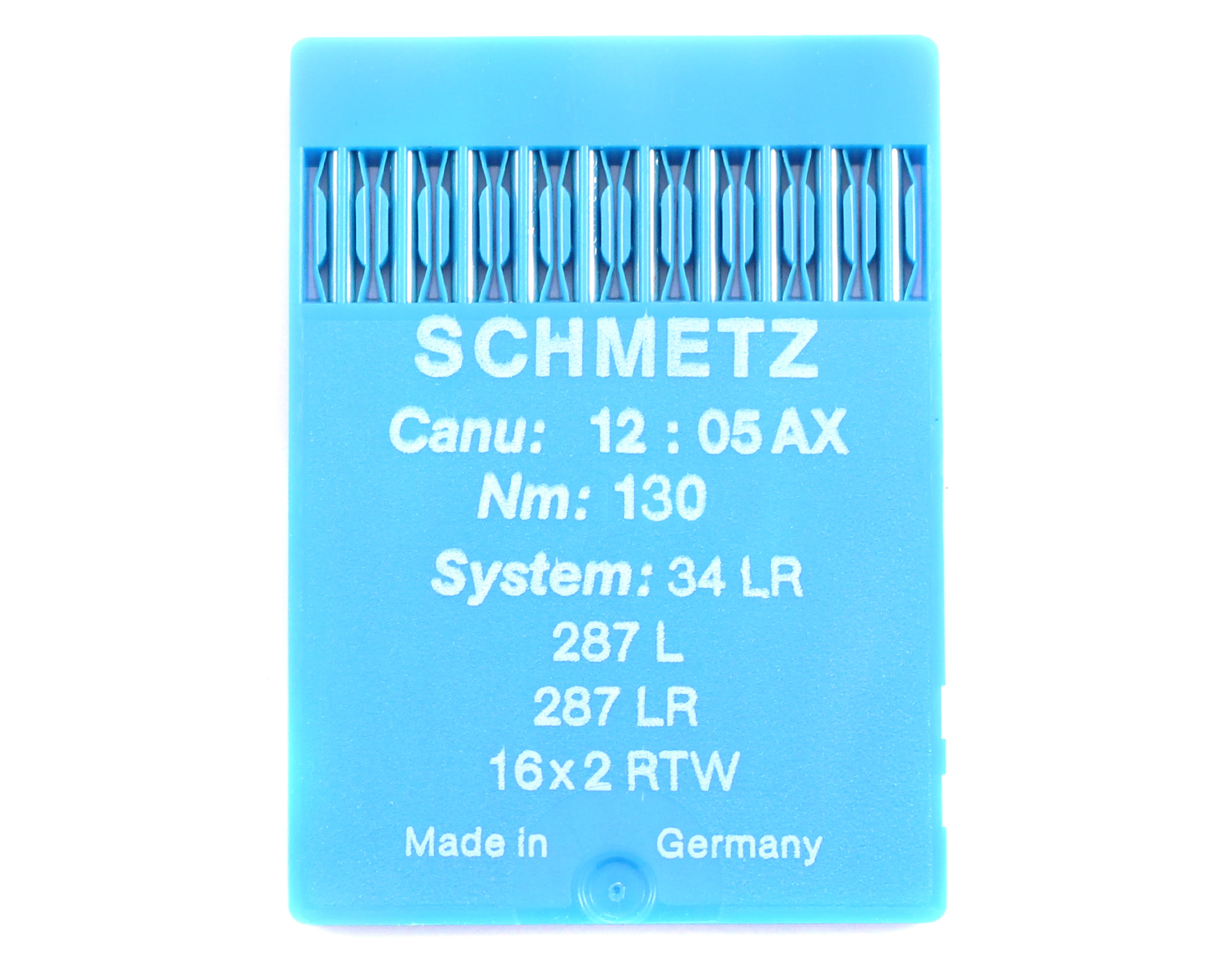34LR  SIZE 130 PACK OF 10 NEEDLES SCHMETZ DISCONTINUED