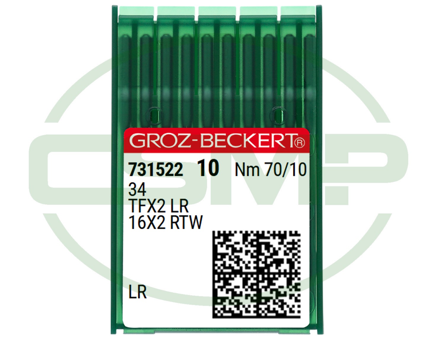34LR SIZE 70 PACK OF 10 NEEDLES GROZ BECKERT