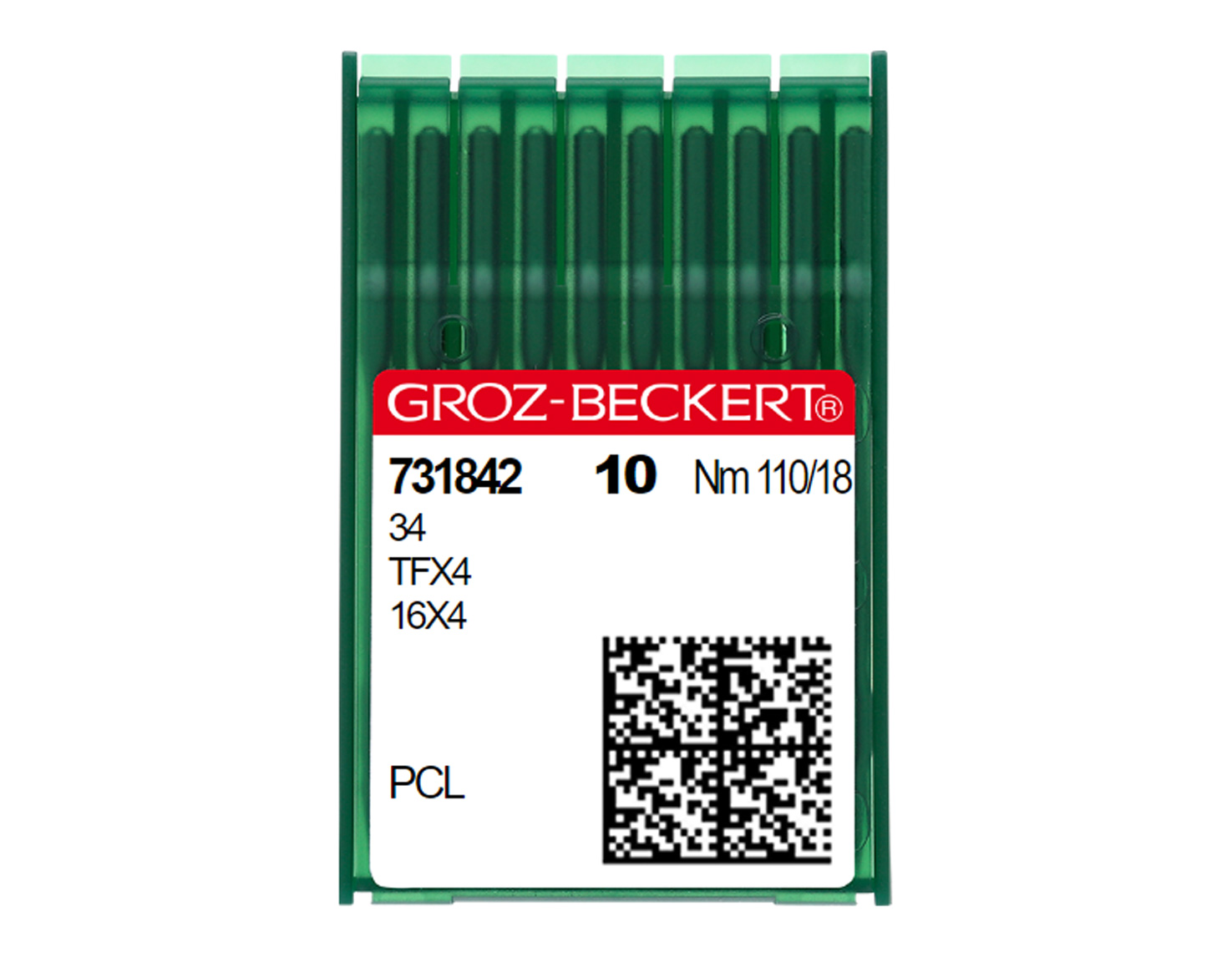 34PCL SIZE 110 PACK OF 10 NEEDLES GROZ BECKERT