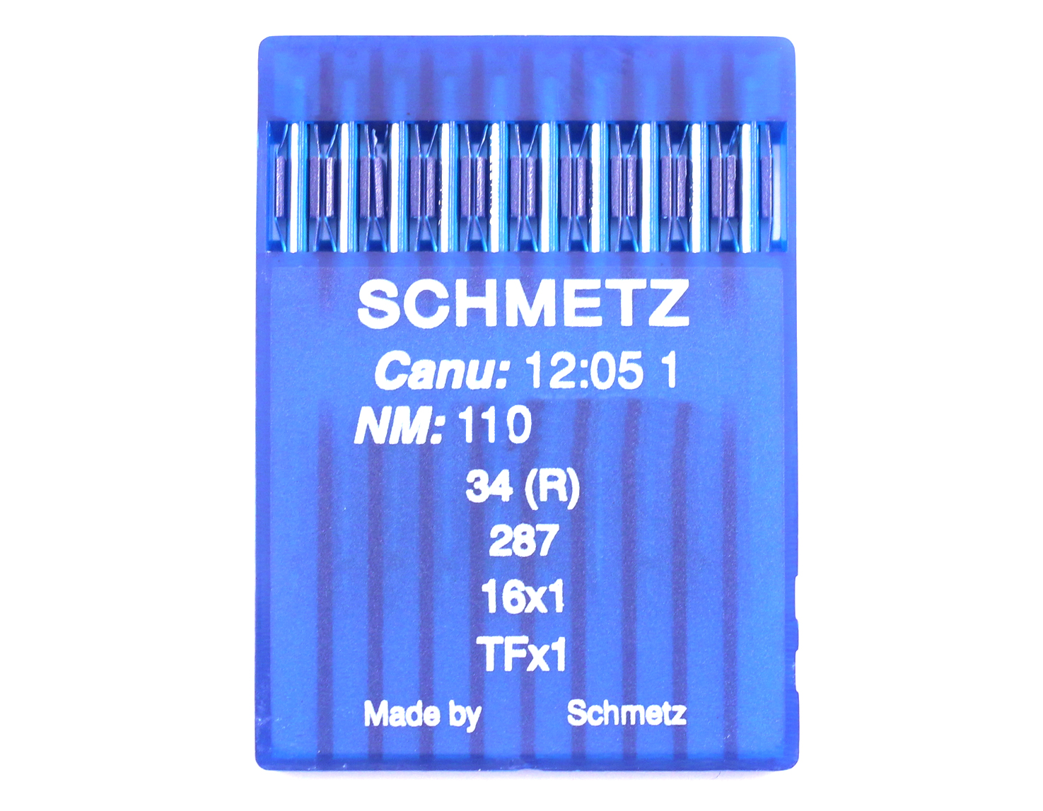 34R SIZE 110 PACK OF 10 NEEDLES SCHMETZ