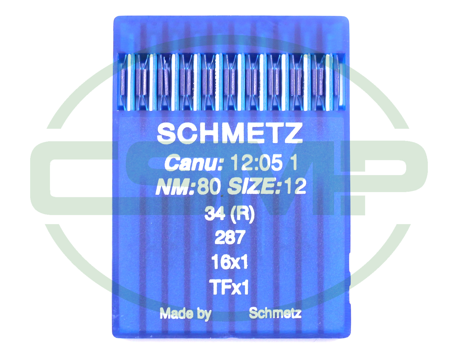 34R SIZE 80 PACK OF 10 NEEDLES SCHMETZ