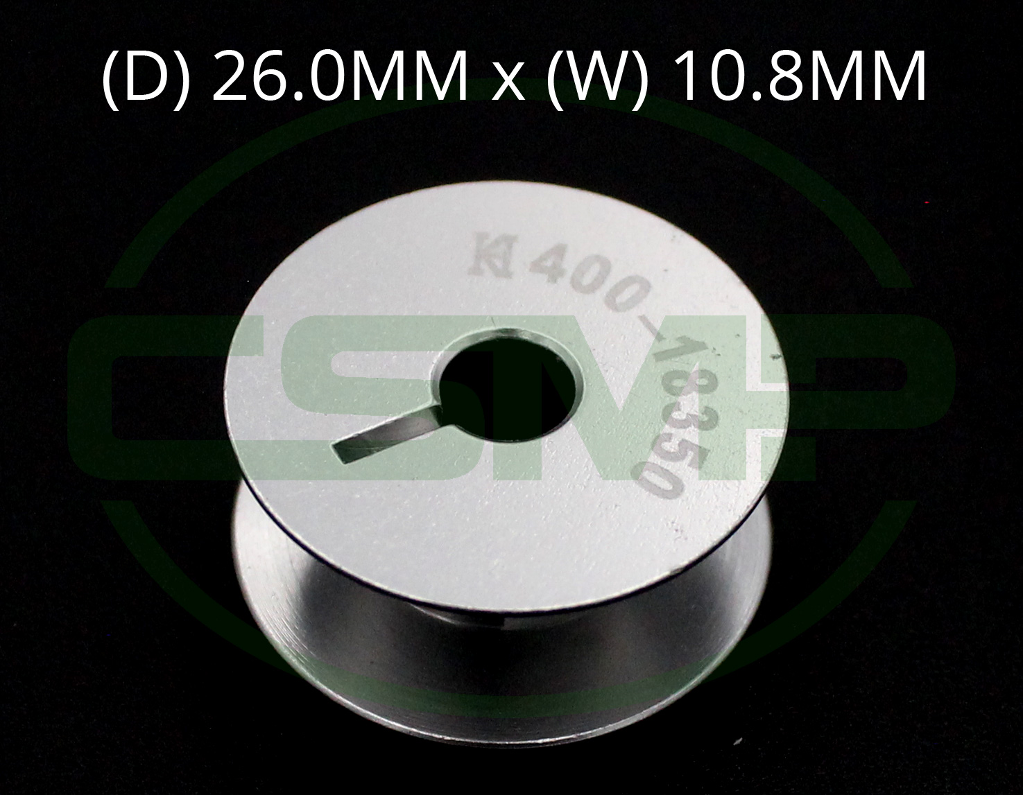 400-18350 ALUMINUM BOBBIN 26mm A JUKI LU2210N7 GENERIC