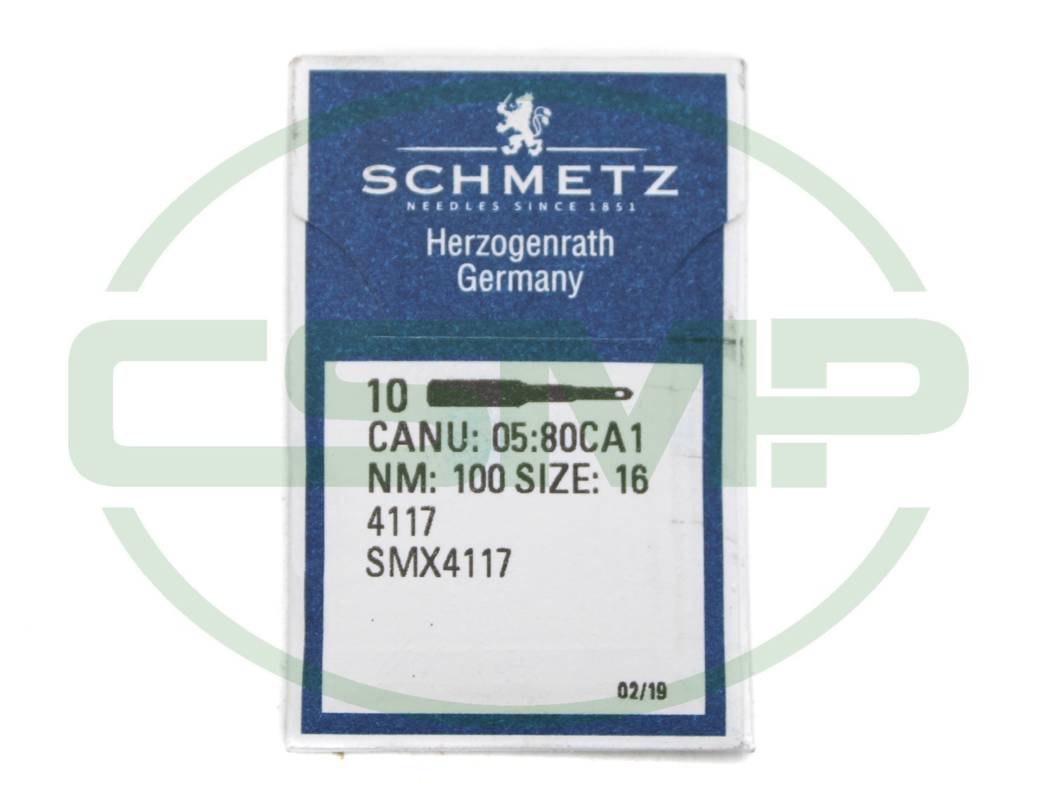 4117 SIZE 100 PACK OF 10 NEEDLES SCHMETZ
