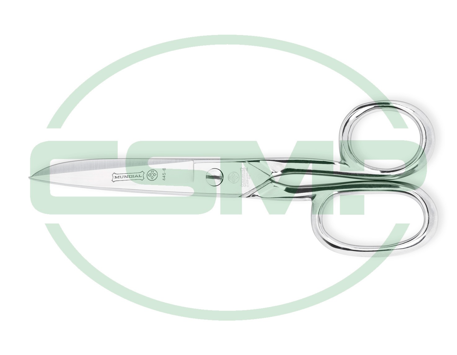 445 6" NICKEL PLATED KE SCISSOR