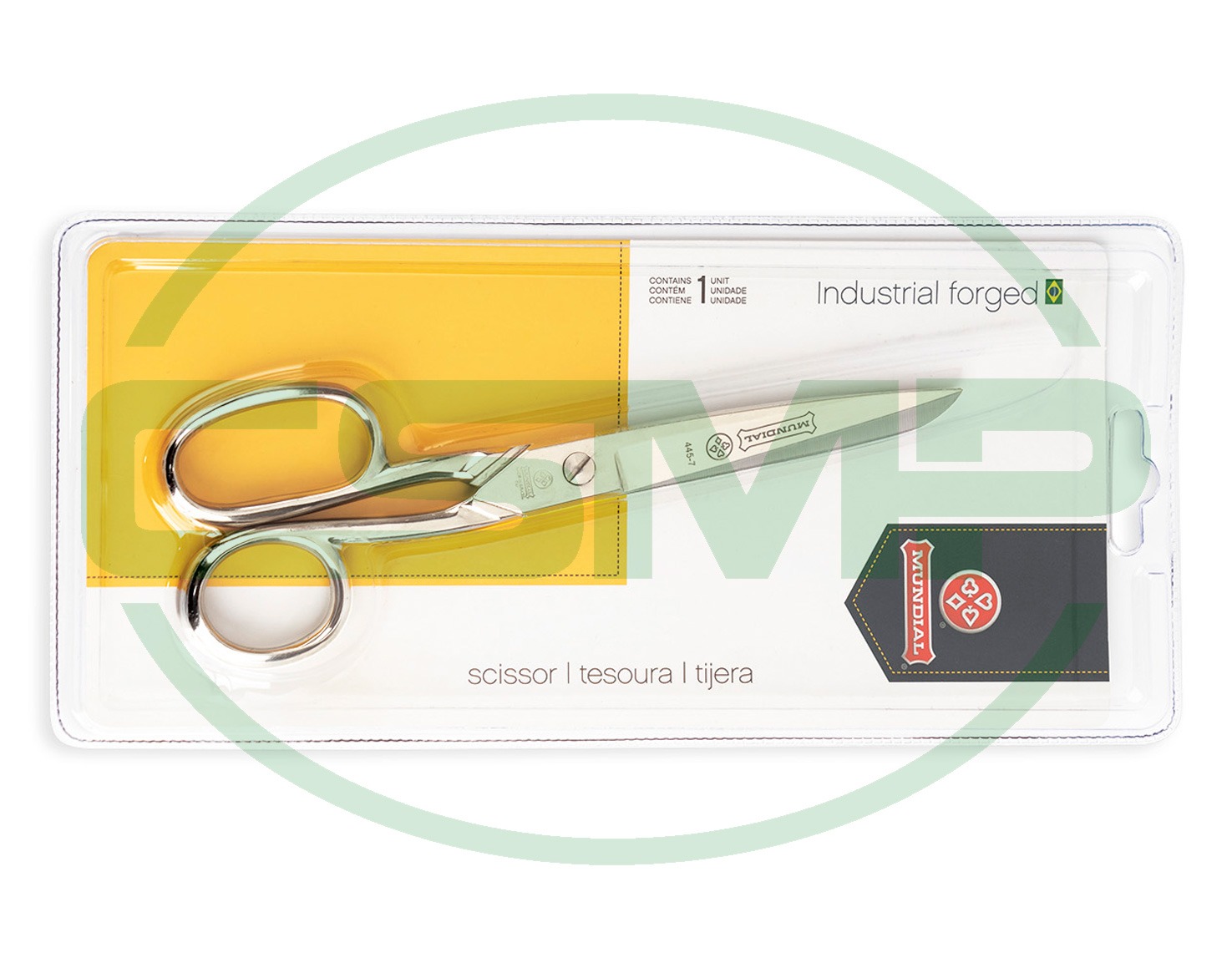 445 7" NICKEL PLATED KE SCISSOR